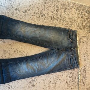 7 For All Mankind straight leg cropped Jeans